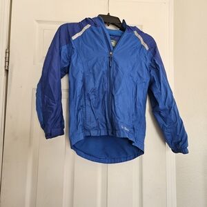 L.L. Bean Royal Blue Outdoor Jacket with Green Label